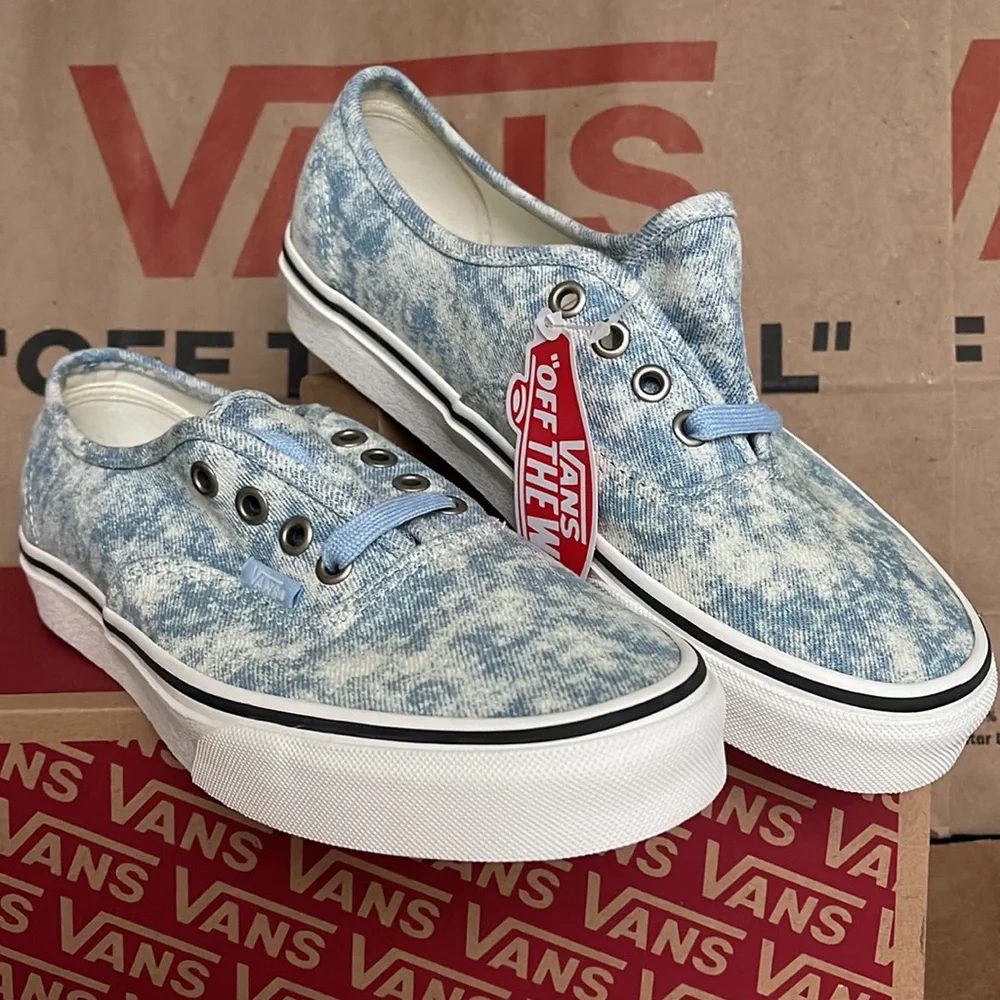 Vans Authentic Denim Dstry Winter Sky/Marshmallows WMNS sneakers - Picture 5 of 16